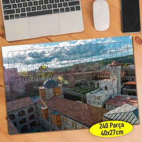 99800 Gürcistan Rabati Kalesi Manzarası 240 Parça Puzzle Yapboz