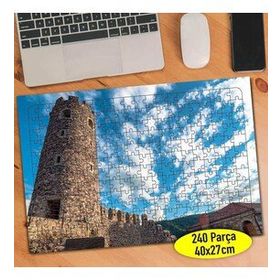 99813 Gürcistan Rabati Kalesi Manzarası 240 Parça Puzzle Yapboz