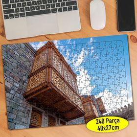 99814 Gürcistan Rabati Kalesi Manzarası 240 Parça Puzzle Yapboz