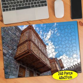 99814 Gürcistan Rabati Kalesi Manzarası 240 Parça Puzzle Yapboz