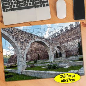 99839 Gürcistan Rabati Kalesi Manzarası 240 Parça Puzzle Yapboz