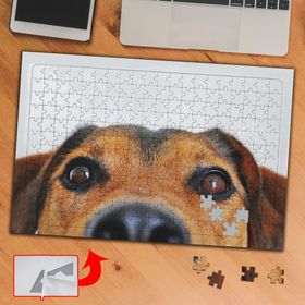 9C5B Yarım Görünen Köpekcik 240 Parça Puzzle Yapboz Tablo