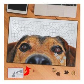 9C5B Yarım Görünen Köpekcik 240 Parça Puzzle Yapboz Tablo