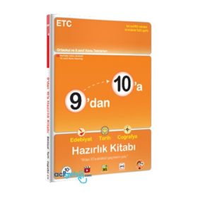 9'dan 10'a Edebiyat Tarih Coğrafya Hazırlık Kitabı - Tonguç Yayınları
