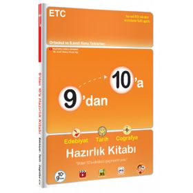 9'dan 10'a Edebiyat Tarih Coğrafya Hazırlık Kitabı