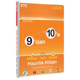 9'dan 10'a Edebiyat Tarih Coğrafya Hazırlık Kitabı