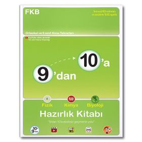 9'dan 10'a Fizik Kimya Biyoloji Hazırlık Kitabı