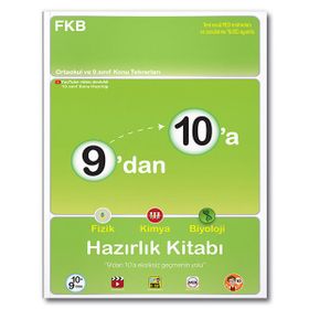 9'dan 10'a Fizik Kimya Biyoloji Hazırlık Kitabı