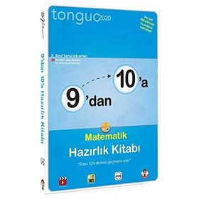 9'dan 10'a Matematik Hazırlık Kitabı Tonguç Akademi Yayınları