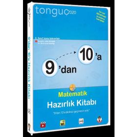9'dan 10'a Matematik Hazırlık Kitabı Tonguç Akademi Yayınları