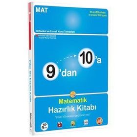 9'DAN 10'A MATEMATİK HAZIRLIK KİTABI TONGUÇ AKADEMİ