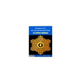A-3 Spiralli Kolaydan Zora Mandala Kitabı
