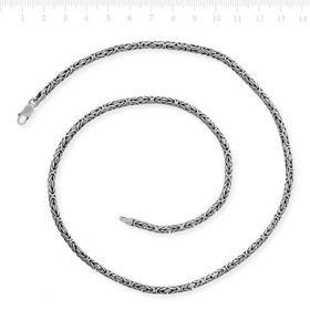 A.C Silvers 2.50 mm Yuvarlak Gümüş Kral Zincir