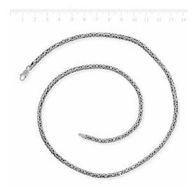 A.C Silvers 2.50 mm Yuvarlak Gümüş Kral Zincir
