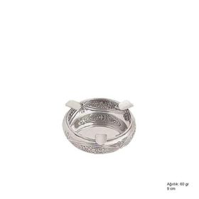 A.C Silvers 925 Ayar Gümüş Papatya Desenli Küllük