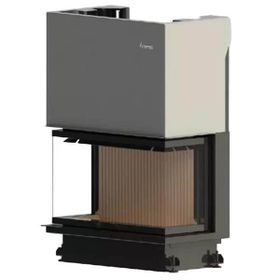A Caminetti 80 Eco 3 Açık Crystal Şömine Haznesi