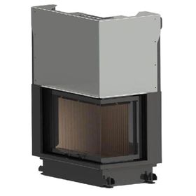 A Caminetti Eco 100 cm Sağ Açık Quattro Şömine Haznesi