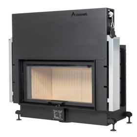 A Caminetti Flat 110x50 Eco Çelik Şömine Haznesi