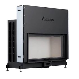 A Caminetti Flat 120x60 cm Asansörlü Şömine Haznesi