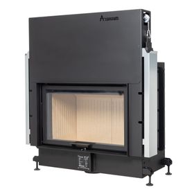 A Caminetti Flat 75x50 Eco Çelik Şömine Haznesi