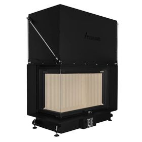 A Caminetti Quattro 100 Sağ Açık Asansörlü Çelik Şömine Haznesi