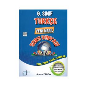 A Kare Yayınları 6. Sınıf Türkçe Yeni Nesil Soru Dünyası