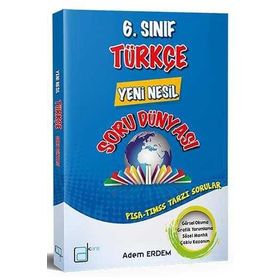 A Kare Yayınları 6. Sınıf Türkçe Yeni Nesil Soru Dünyası