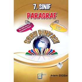 A Kare Yayınları 7. Sınıf Paragraf Yeni Nesil Soru Dünyası