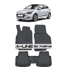 A-Line Hyundai İ20 2014 Siyah 3D Havuzlu Paspas
