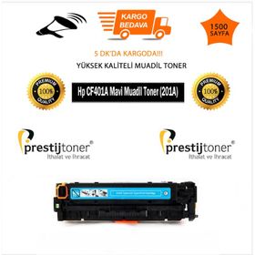 A Plus 201A (CF401A) Mavi Muadil Toner