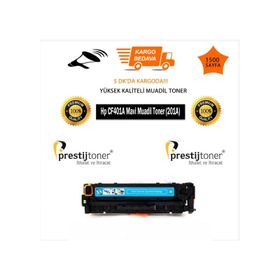 A Plus 201A (CF401A) Mavi Muadil Toner