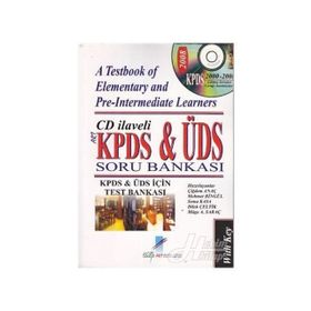 A TESTBOOK OF ELEMENTARY AND PRE-INTERMEDİATE LEARNERS KPDS & ÜDS SORU BANKASI CD İLAVELİ - KOMISYON