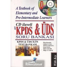 A TESTBOOK OF ELEMENTARY AND PRE-INTERMEDİATE LEARNERS KPDS & ÜDS SORU BANKASI CD İLAVELİ - KOMISYON