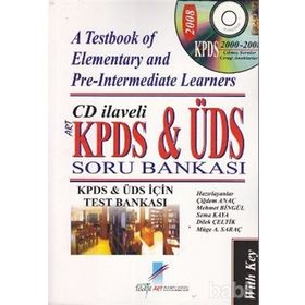 A TESTBOOK OF ELEMENTARY AND PRE-INTERMEDİATE LEARNERS KPDS & ÜDS SORU BANKASI CD İLAVELİ - KOMISYON