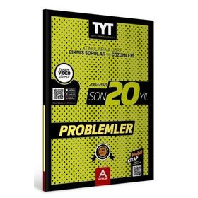 A Yayinlari 2002 2021 TYT Problem Son 20 Yil Çikmis Sorular