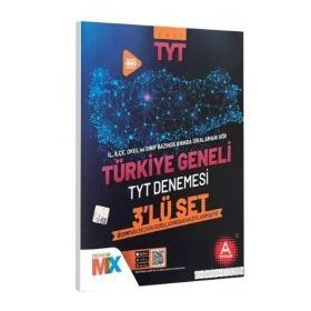 A Yayınları 2021 TYT Türkiye Geneli Çıkmış Sorular 3 Deneme