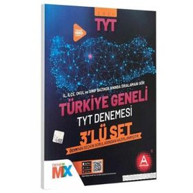 A Yayınları 2021 TYT Türkiye Geneli Çıkmış Sorular 3 Deneme