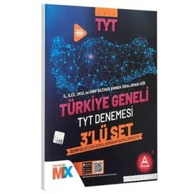 A Yayınları 2021 TYT Türkiye Geneli Çıkmış Sorular 3 Deneme