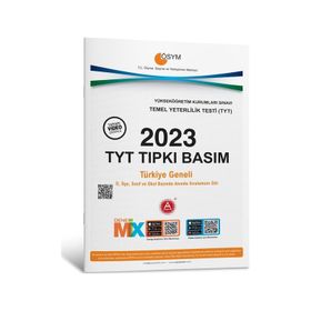 A Yayınları - 2023 TYT Tıpkı Basım Deneme Sınavı Bire Bir ÖSYM Çıkmış Sorular