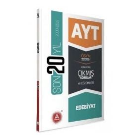 A Yayınları AYT Edebiyat Son 20 Yıl Konu Çıkmış Sorular