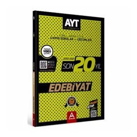 A Yayınları AYT Edebiyat Son 20 Yıl Soru ve Çözümleri
