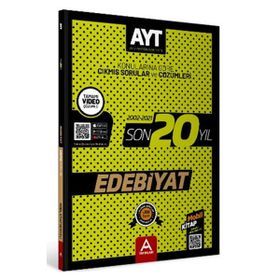 A Yayınları AYT Edebiyat Son 20 Yıl Soru ve Çözümleri