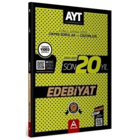 A Yayınları AYT Edebiyat Son 20 Yıl Soru ve Çözümleri