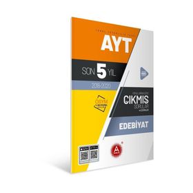A Yayınları AYT Edebiyat Son 5 Yıl Tamamı Çözümlü Çıkmış Sorular