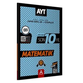 A Yayınları Ayt Matematik Son 10 Yıl Soru Ve Çözümleri