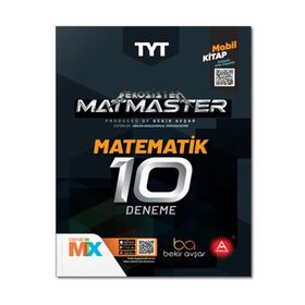 A Yayınları Bekosistem Matmaster TYT Matematik 10'lu Deneme