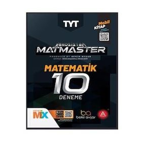 A Yayınları Bekosistem Matmaster TYT Matematik 10'lu Deneme