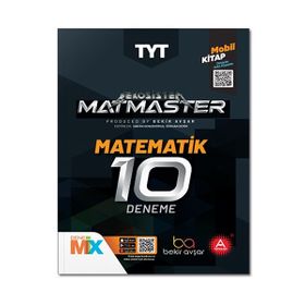 A Yayınları Bekosistem Matmaster TYT Matematik 10'lu Deneme