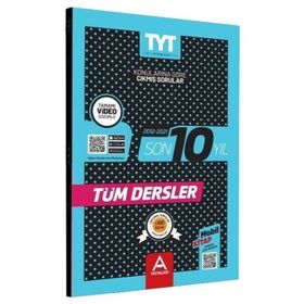 A Yayınları Son 10 Yıl Tüm Dersler Çıkmış Sorular