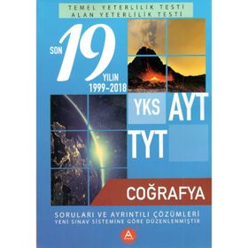 A Yayınları TYT AYT Coğrafya Son 19 Yılın Çıkmış Soruları